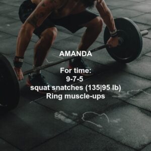 Amanda Crossfit Workout