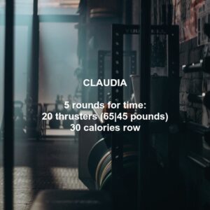 Claudia Crossfit Workout