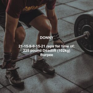 Donny Crossfit Workout