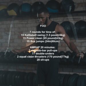 Foo Crossfit Workout