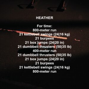 Heather Crossfit Workout