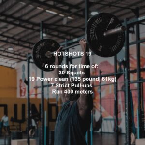 Hotshots 19 Crossfit Workout