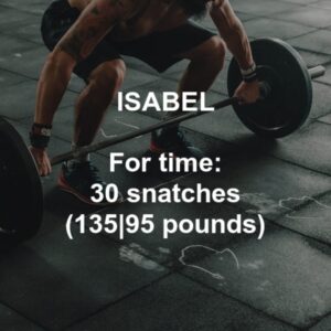 Isabel Crossfit Workout