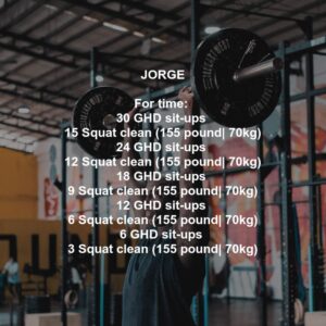 Jorge Crossfit Workout