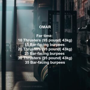 Omar Crossfit Workout