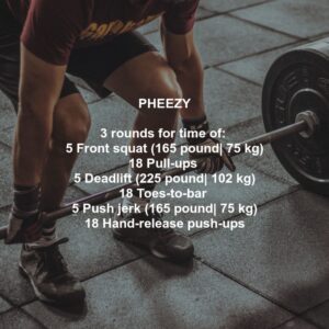 Pheezy Crossfit Workout