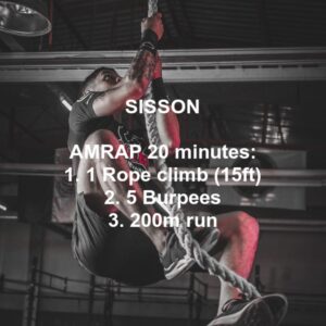 Sisson Crossfit Workout
