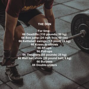 The Don Crossfit Workout
